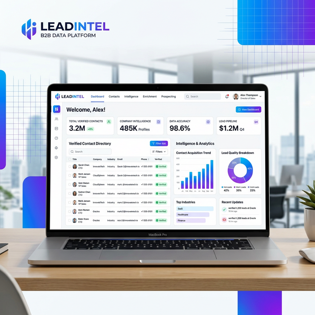 Verified B2B Contact Data